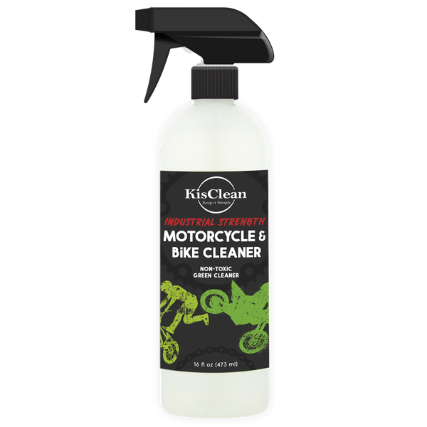 Industrial Strength Motorcycle & Bike Cleaner KisClean NonToxic